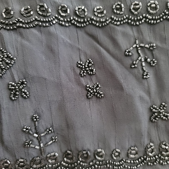 T Rose 2 Pc Beaded Dress/ Jacket Set Size Medium - Picture 8 of 11